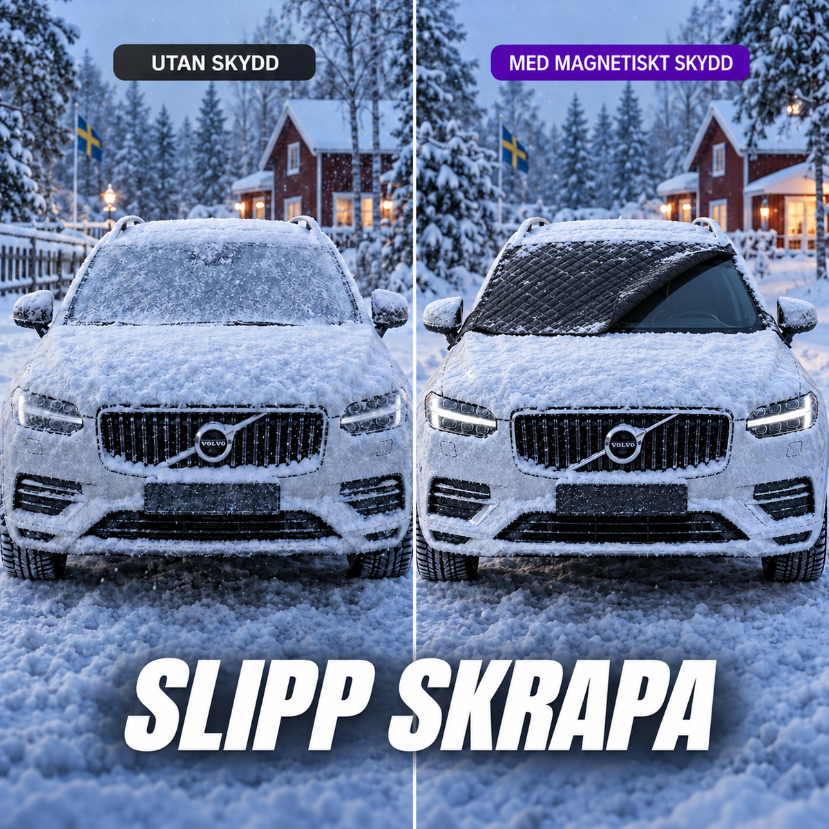 Skrapfri™ – Isfri vindruta varje morgon utan att skrapa