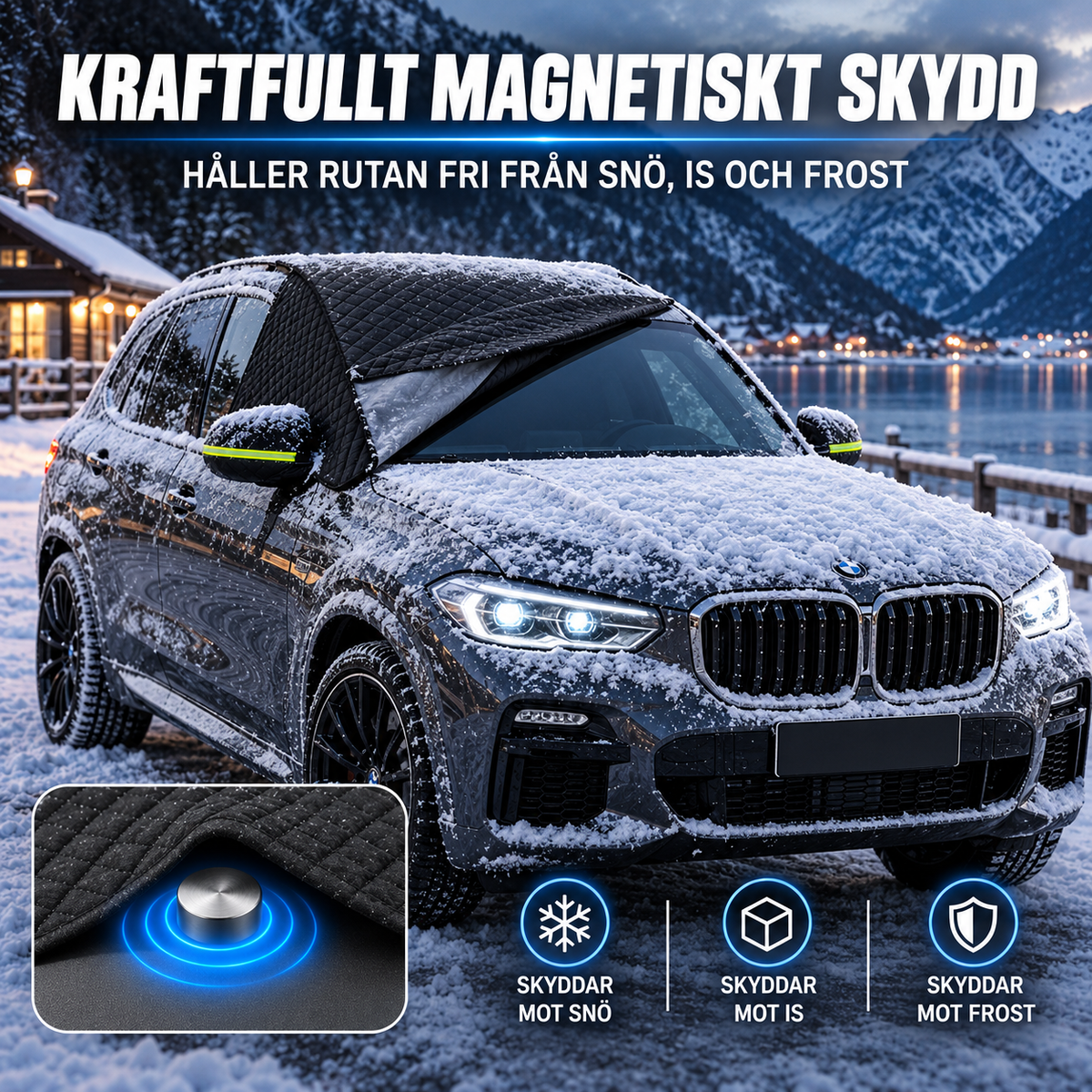Skrapfri™ – Isfri vindruta varje morgon utan att skrapa