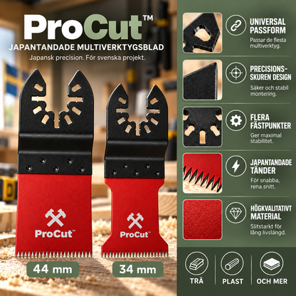 ProCut - Japansk tandteknik, Gjord för nordiska hemmafixare