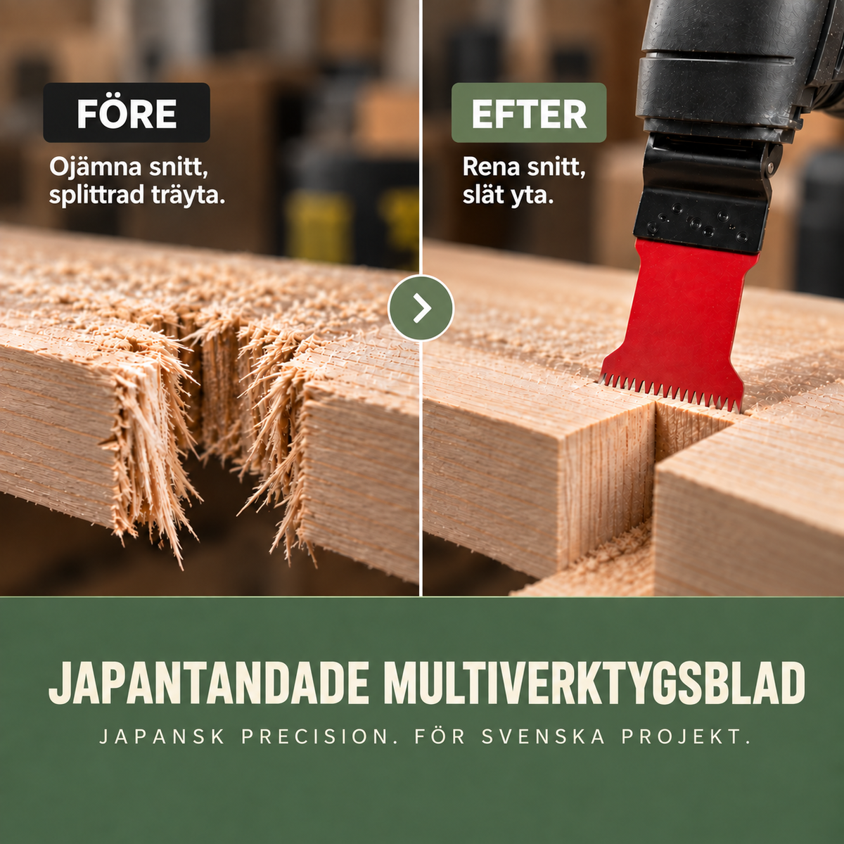 ProCut - Japansk tandteknik, Gjord för nordiska hemmafixare