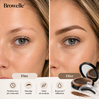 Browelle™ Brynstämpelset – perfekta bryn på 2 sekunder