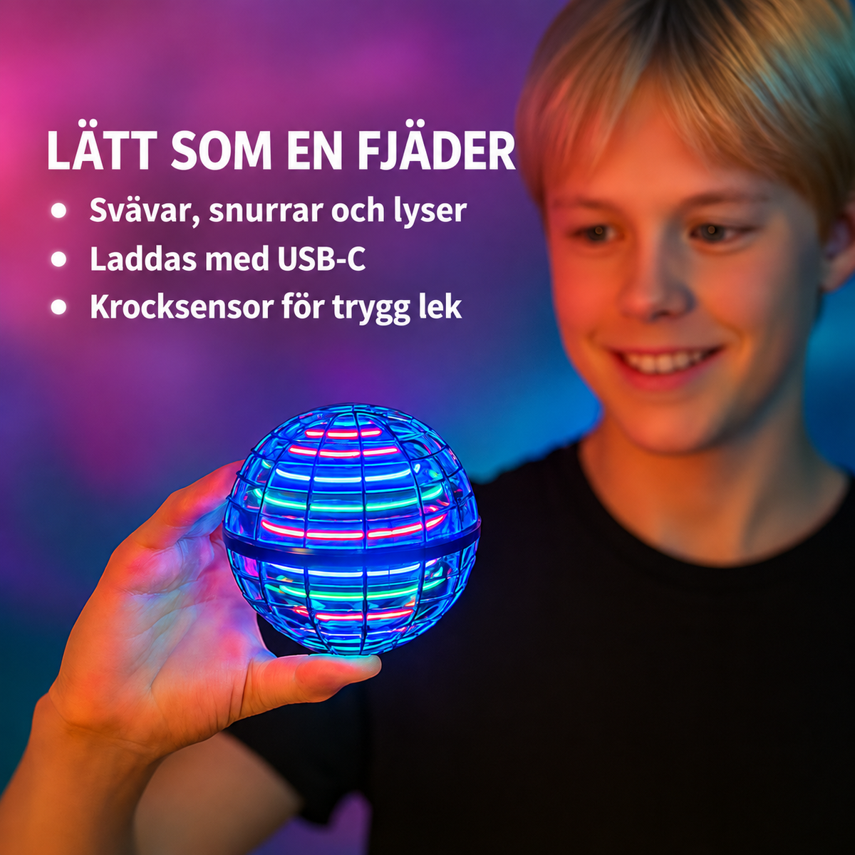 Svävis™ – Den magiska flygbollen